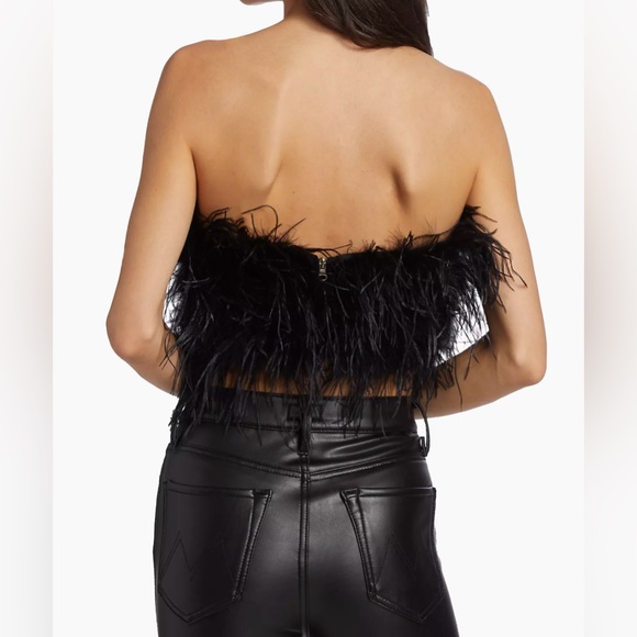 Lamarque Feather Bustier Top - Picture 3 of 8